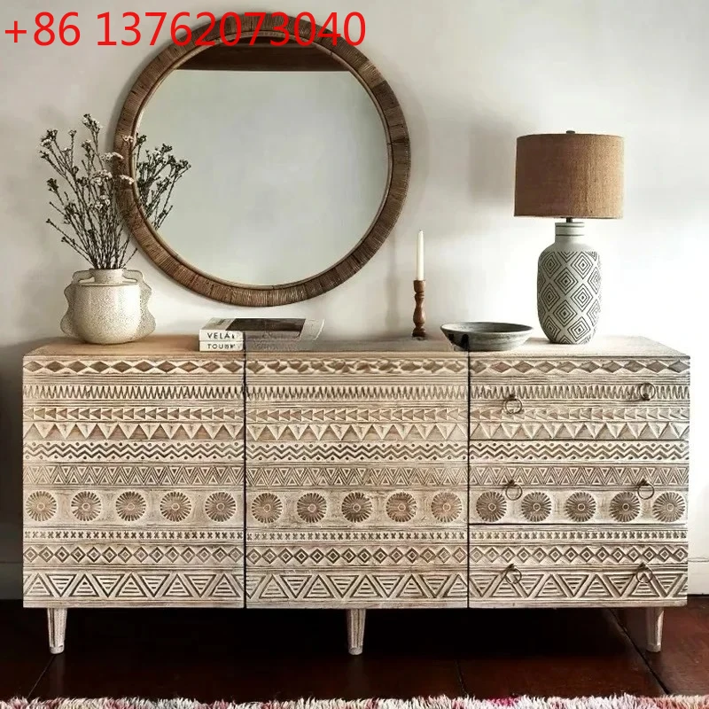 Французский ретро обеденный боковой шкаф из цельного дерева/средневековый художественный входной шкаф-ведро/простой современный входной шкаф6220
Французский ретро обеденный боковой шкаф из цельного дерева/средневековый художественный входной шкаф-ведро/простой современный входной шкаф6220