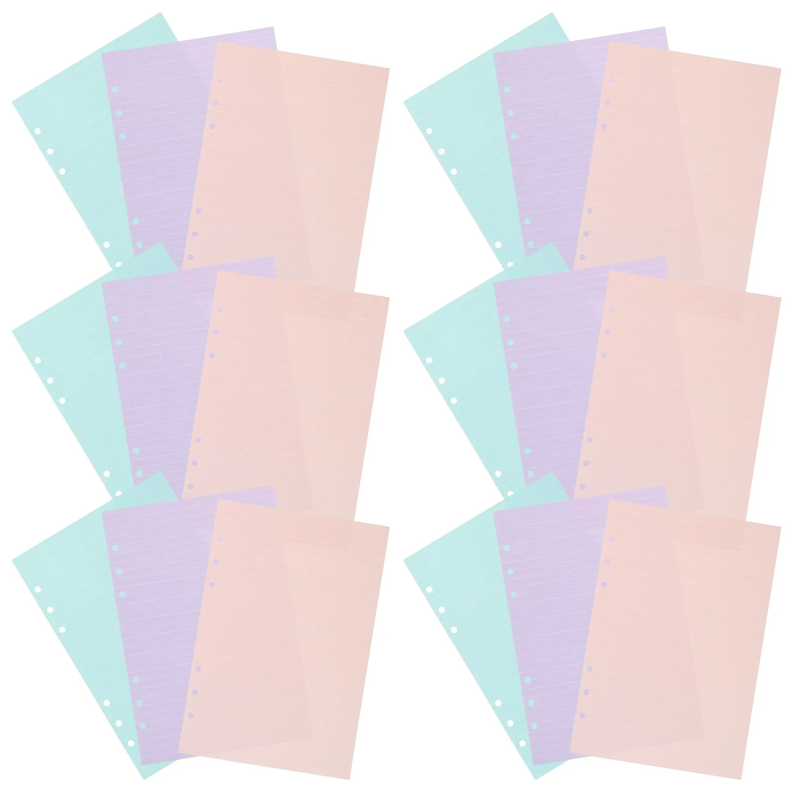 Notebook Refill Paper Detachable Punched Loose Leaf Paper Lined Notepad Replacement for Binder Planner
Notebook Refill Paper Detachable Punched Loose Leaf Paper Lined Notepad Replacement for Binder Planner