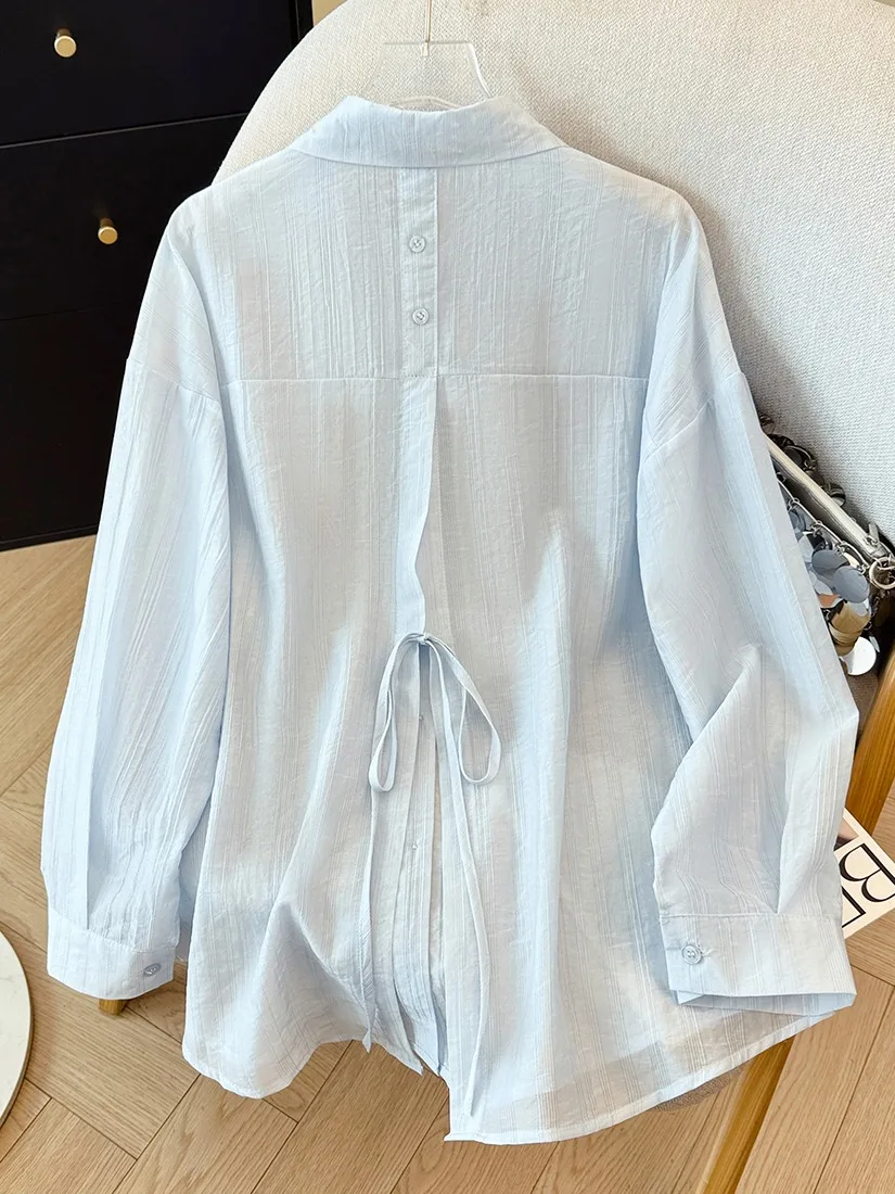 Women's Summer New Style Loose Fit Sun Protection Shirt with Belt French Style Long Sleeve Collar Open Cardigan Coat
Women's Summer New Style Loose Fit Sun Protection Shirt with Belt French Style Long Sleeve Collar Open Cardigan Coat