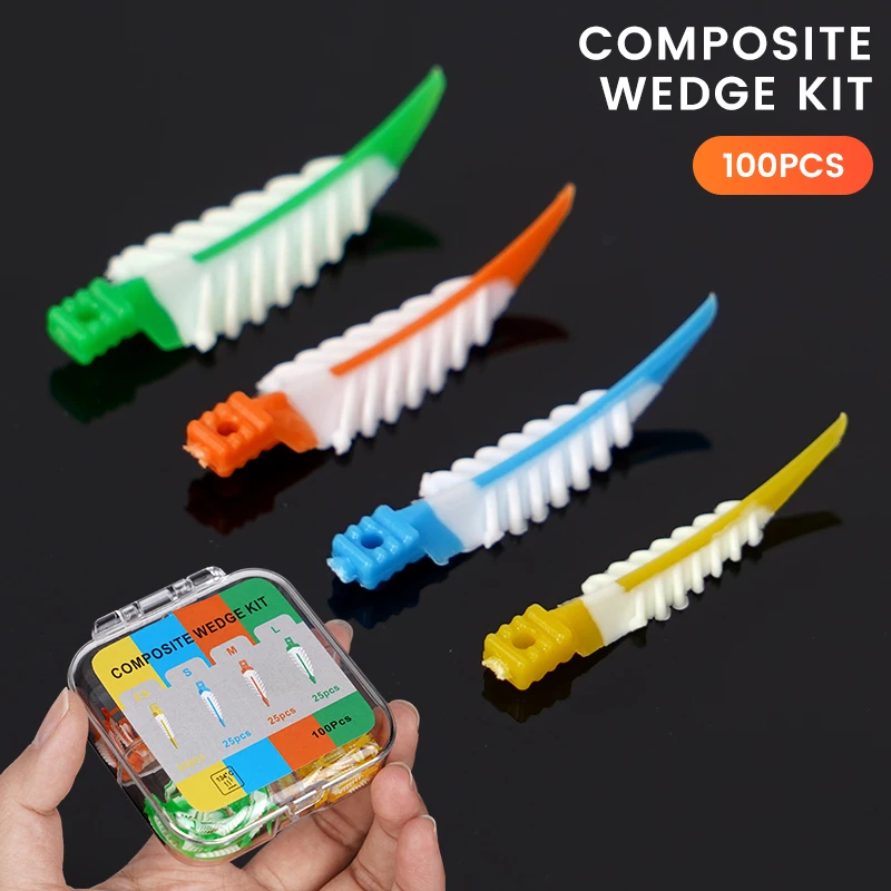 200pcs Dental Composite Wedges Silicone Adaptive Interdental Wedges Kit Dentistry Teeth Gap Therapy Accessories Autoclavable
200pcs Dental Composite Wedges Silicone Adaptive Interdental Wedges Kit Dentistry Teeth Gap Therapy Accessories Autoclavable