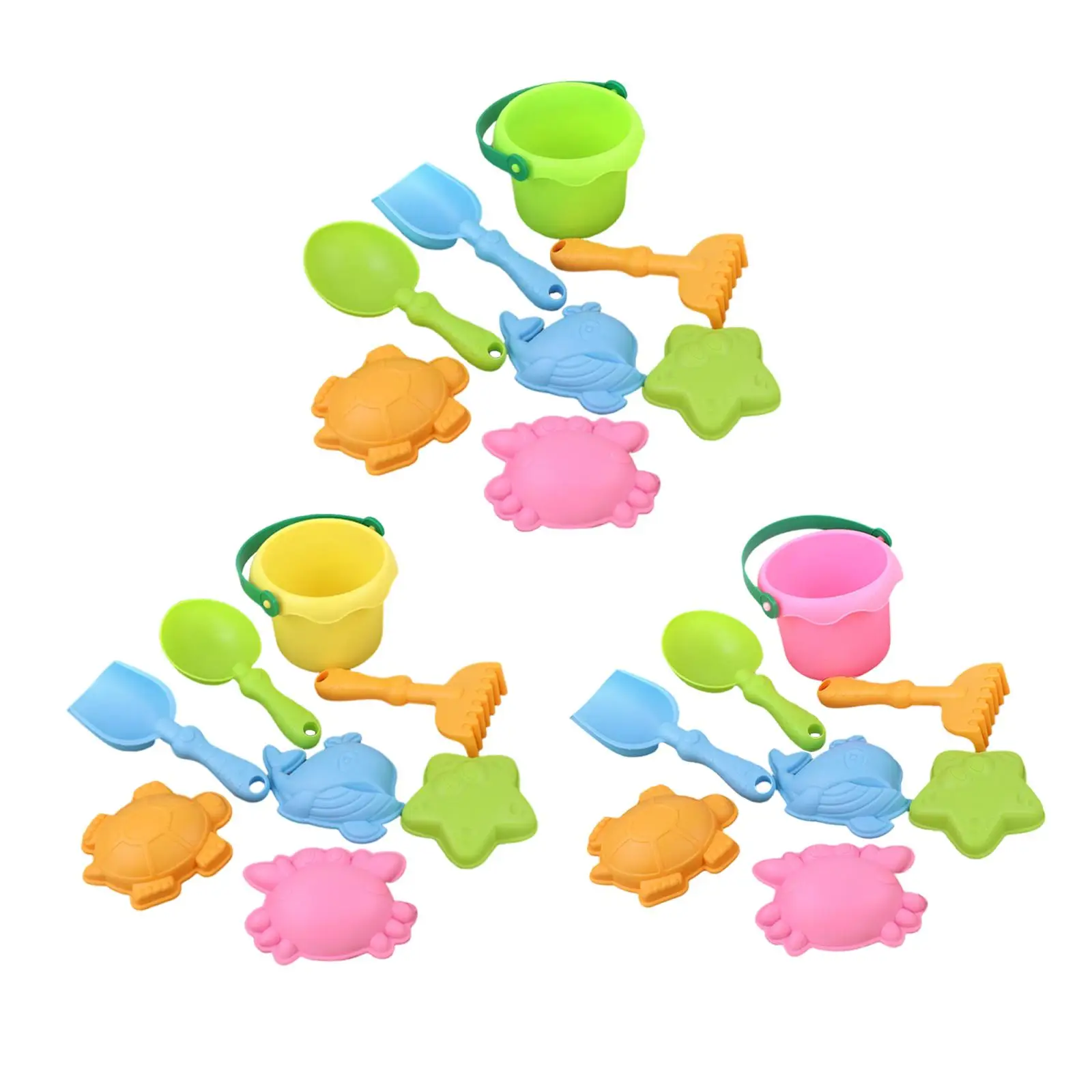 8Pcs Beach Toys Sand Toys Set Summer Educational Play Sand Tools Bucket Spade and Rake for Boys and Girls Bathroom Preschool
8Pcs Beach Toys Sand Toys Set Summer Educational Play Sand Tools Bucket Spade and Rake for Boys and Girls Bathroom Preschool