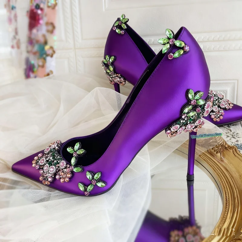 Red High Heel French Rhinestones Pointed Women's Shoes Stilettos Asakuchi Wedding Shoes 2025Luxury Model
Red High Heel French Rhinestones Pointed Women's Shoes Stilettos Asakuchi Wedding Shoes 2025Luxury Model