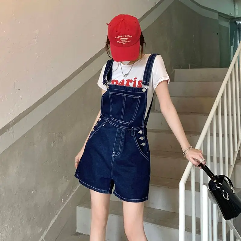 Denim Strap Shorts For Women'S New Spring And Summer Design Retro Loose Wide-Leg Pants
Denim Strap Shorts For Women'S New Spring And Summer Design Retro Loose Wide-Leg Pants