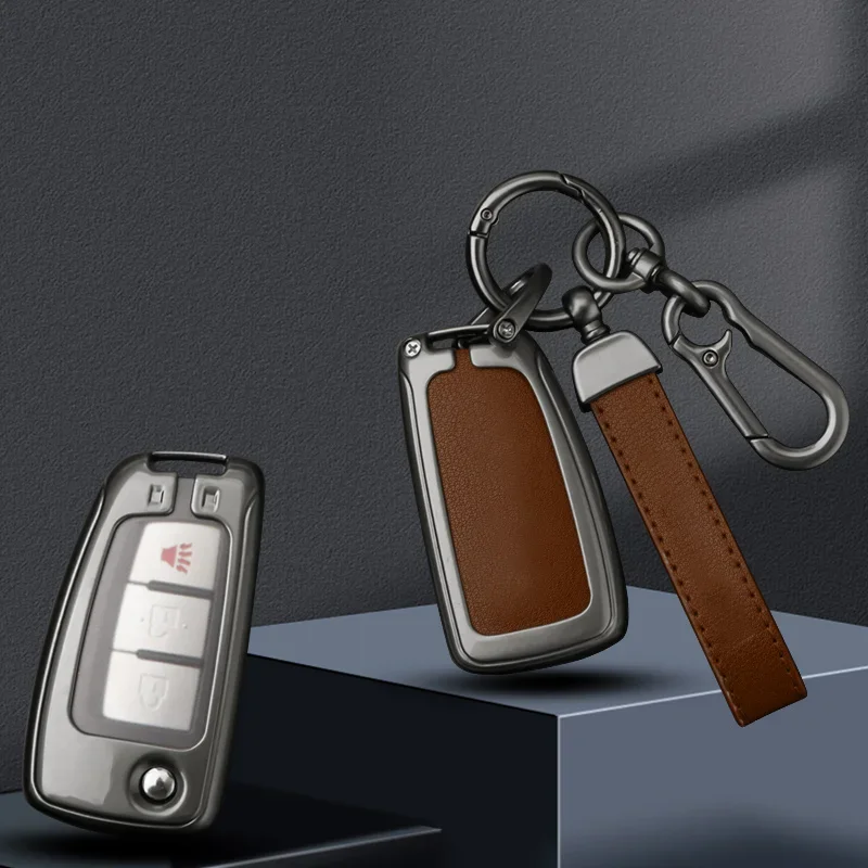 New Zinc Alloy Leather Car Flip Key Case Cover Shell For Nissan X-Trail Qashqai J11 Juke Murano Micra Tiida Maxima Altima Kicks
New Zinc Alloy Leather Car Flip Key Case Cover Shell For Nissan X-Trail Qashqai J11 Juke Murano Micra Tiida Maxima Altima Kicks
