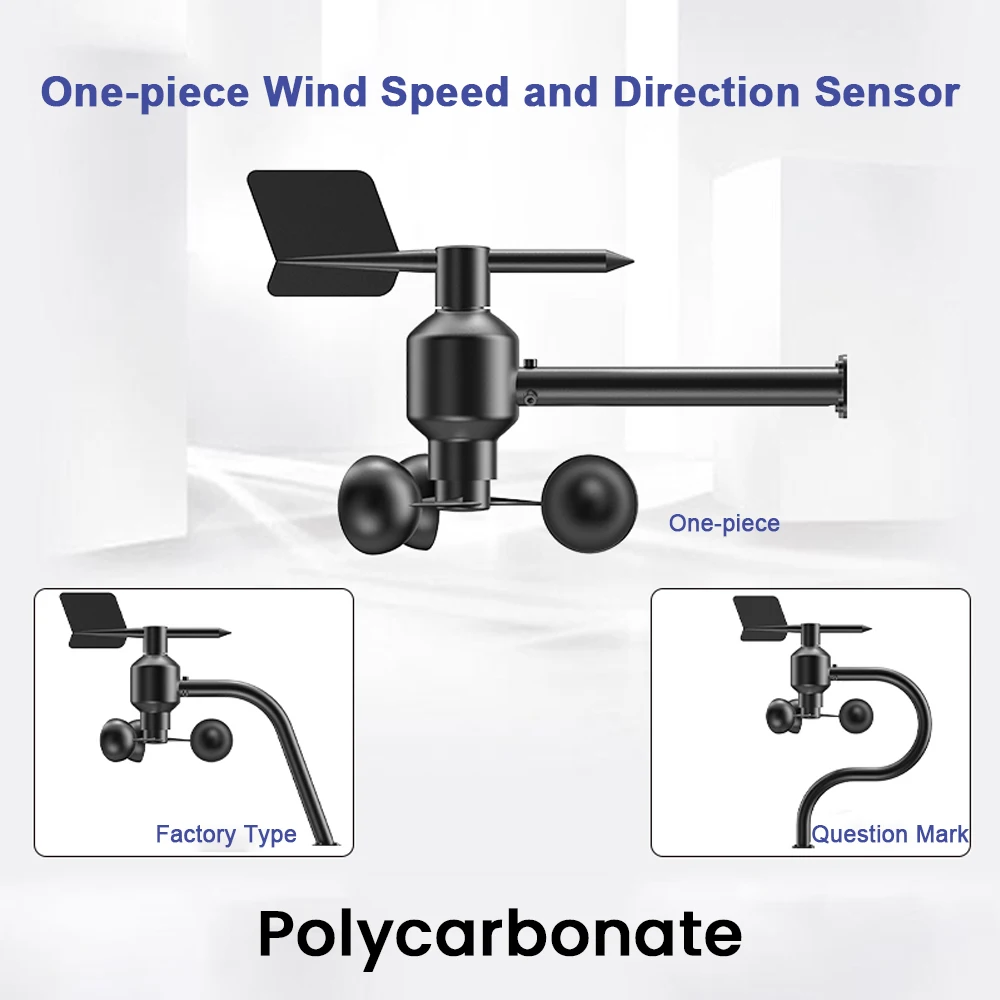 Poly carbon 0-60 mt/s Wind geschwindigkeit sensor 360 ° Windrichtung, Отправитель landwirtschaft liche Wetters Überwachungs sen
Poly carbon 0-60 mt/s Wind geschwindigkeit sensor 360 ° Windrichtung, Отправитель landwirtschaft liche Wetters Überwachungs sen