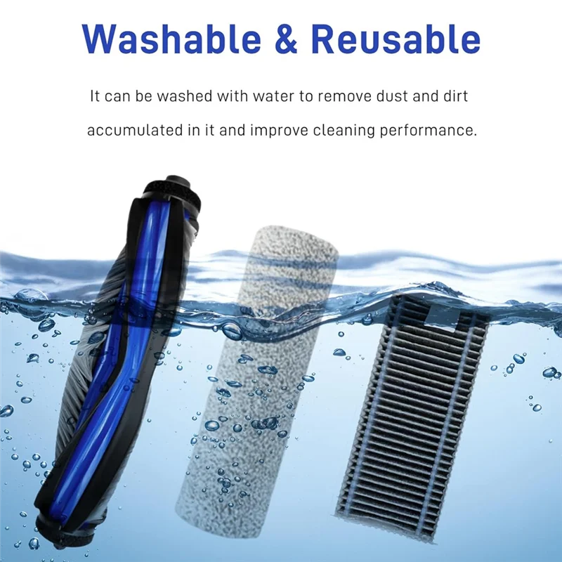 AEE3-For Ecovacs Deebot X8 Pro Omni Vacuum Cleaner Main Side Brush HEPA Filters Dust Bags Replacement Accessory Kit
AEE3-For Ecovacs Deebot X8 Pro Omni Vacuum Cleaner Main Side Brush HEPA Filters Dust Bags Replacement Accessory Kit