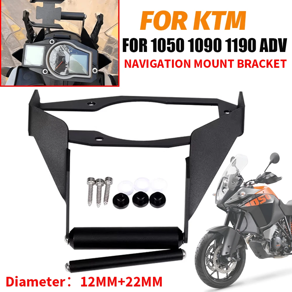 Motorcycle Accessories Mobile Phone Stand Holder Smart phone GPS Navigation Bracket Support For KTM 1050 1090 1190 Adventure ADV
Motorcycle Accessories Mobile Phone Stand Holder Smart phone GPS Navigation Bracket Support For KTM 1050 1090 1190 Adventure ADV