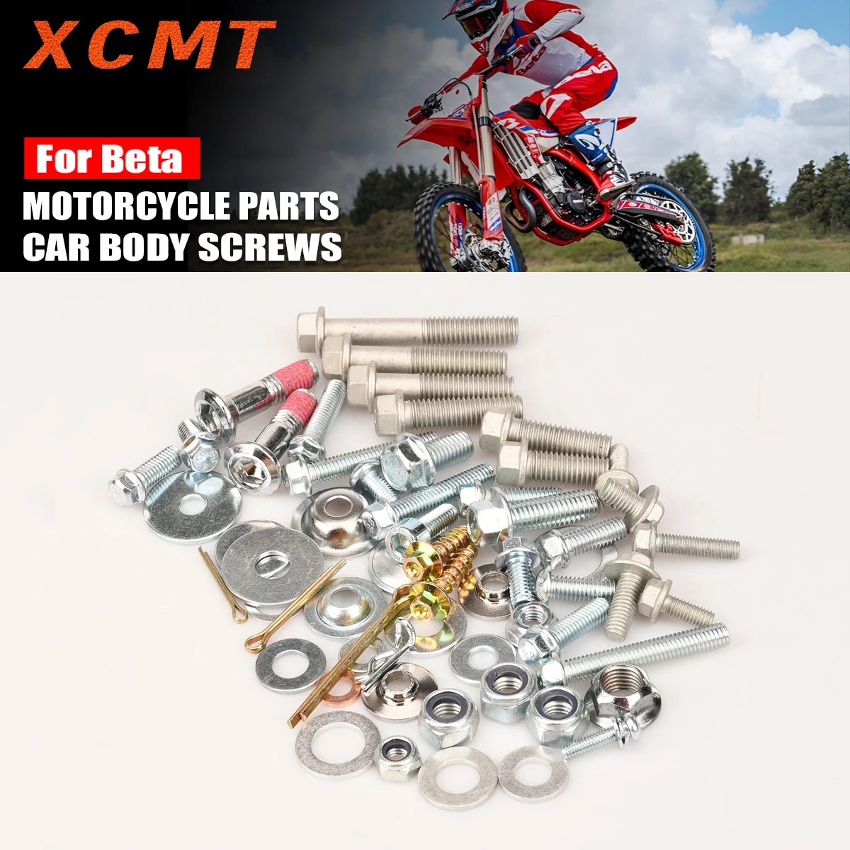 Motorcycles Fairing Fender Screw Bolt Kit Set For BETA 125-530 RR RX RS Xtainer Enduro And Dual Sport Models 2001-2025
Motorcycles Fairing Fender Screw Bolt Kit Set For BETA 125-530 RR RX RS Xtainer Enduro And Dual Sport Models 2001-2025