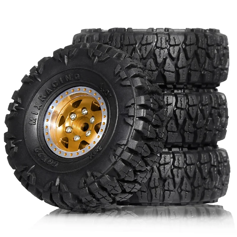 AS96-60 мм металлические колесные диски с бусинами и резиновыми шинами для 1/24 RC гусеничного автомобиля FMS FCX24M TRX4M SCX24, обновленные аксессуары
AS96-60 мм металлические колесные диски с бусинами и резиновыми шинами для 1/24 RC гусеничного автомобиля FMS FCX24M TRX4M SCX24, обновленные аксессуары