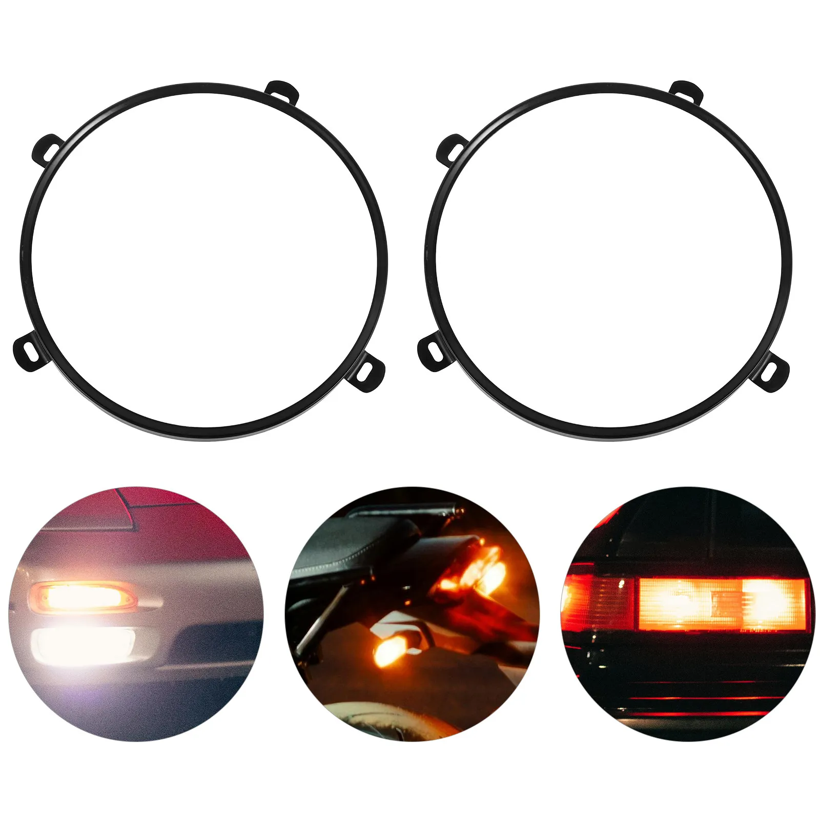 2Pcs Headlight Bracket Mounting Ring Iron Heavy Duty Round Headlamp Retaining Ring Base Car Vehicle Headlight Holder Lamp
2Pcs Headlight Bracket Mounting Ring Iron Heavy Duty Round Headlamp Retaining Ring Base Car Vehicle Headlight Holder Lamp