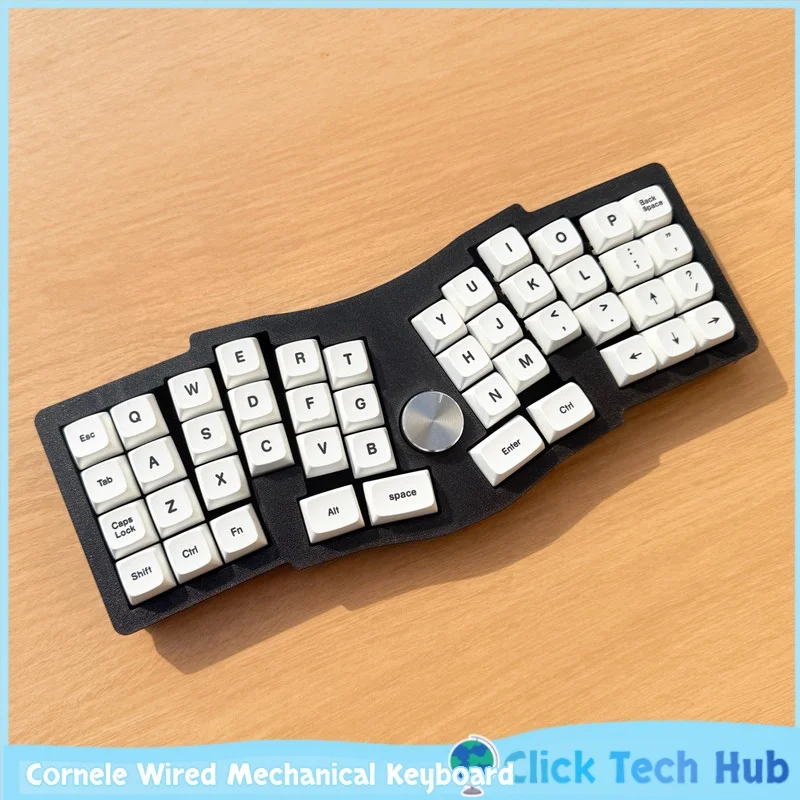 Cornele Wired Ergonomic Mechanical Keyboard Rgb Backlit Hot Swap Open Source Qmk Custom Key Mapping For Gaming Office Programmer
Cornele Wired Ergonomic Mechanical Keyboard Rgb Backlit Hot Swap Open Source Qmk Custom Key Mapping For Gaming Office Programmer