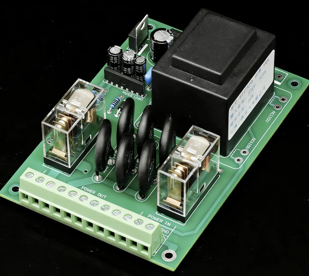 High-power power amplifier soft-start power board (AC220V only)
High-power power amplifier soft-start power board (AC220V only)