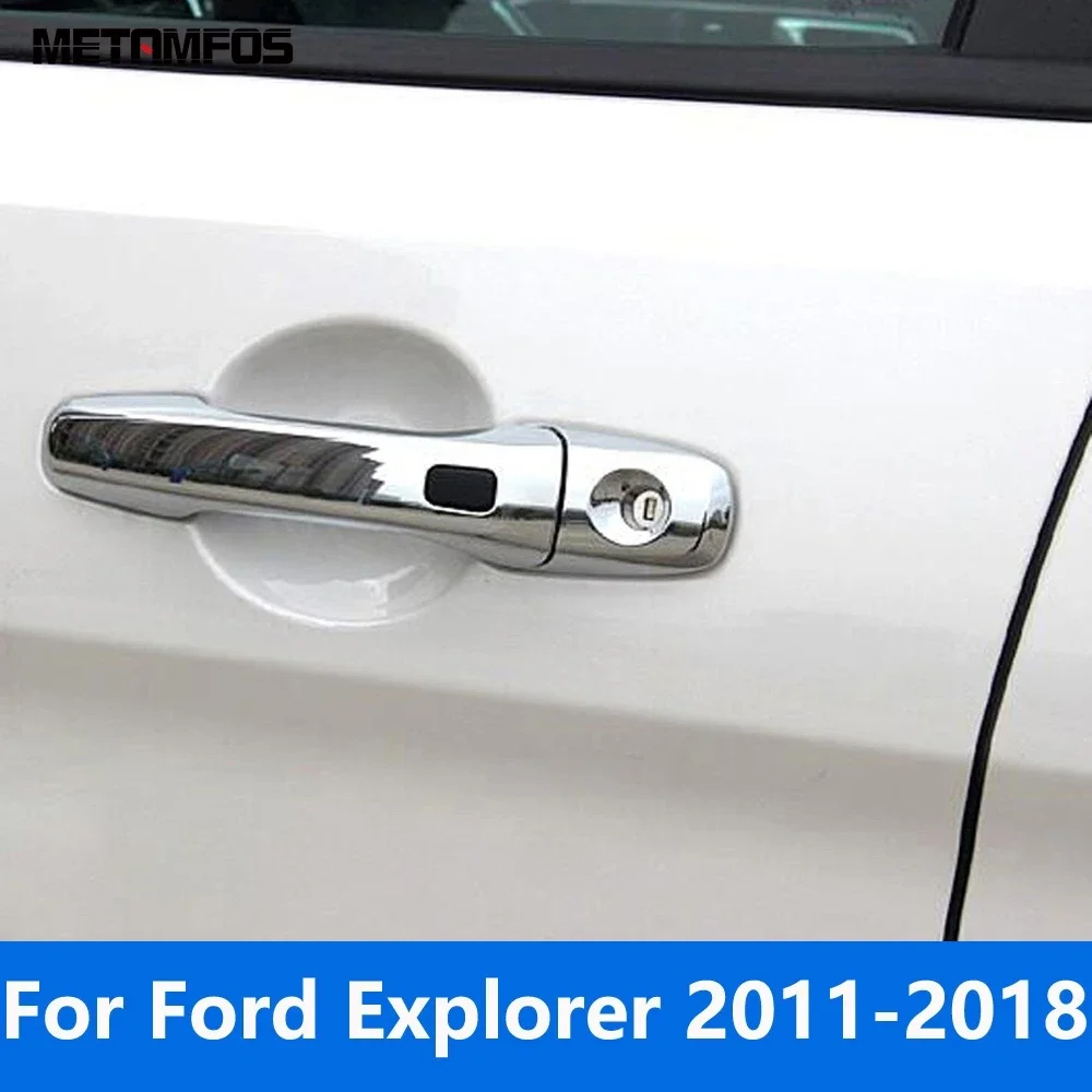 For Ford Explorer 2011-2015 2016 2017 2018 Chrome Side Door Handle Cover Trim Protection Cap Sticker Accessories Car Styling
For Ford Explorer 2011-2015 2016 2017 2018 Chrome Side Door Handle Cover Trim Protection Cap Sticker Accessories Car Styling