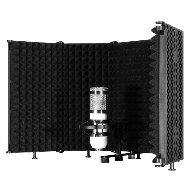 Plastic 5 Door Large Background Microphone Sound Insulation Board Windshield Soundproof Acoustic Mic Booth Windscreen
Plastic 5 Door Large Background Microphone Sound Insulation Board Windshield Soundproof Acoustic Mic Booth Windscreen