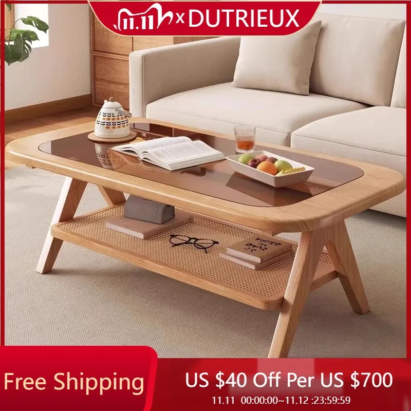 Wooden Vintage Coffee Table Minimalist Elegant Rectangle Neutral Clear Coffee Table Transparent Dinner Mesas Bajas Home Products
Wooden Vintage Coffee Table Minimalist Elegant Rectangle Neutral Clear Coffee Table Transparent Dinner Mesas Bajas Home Products