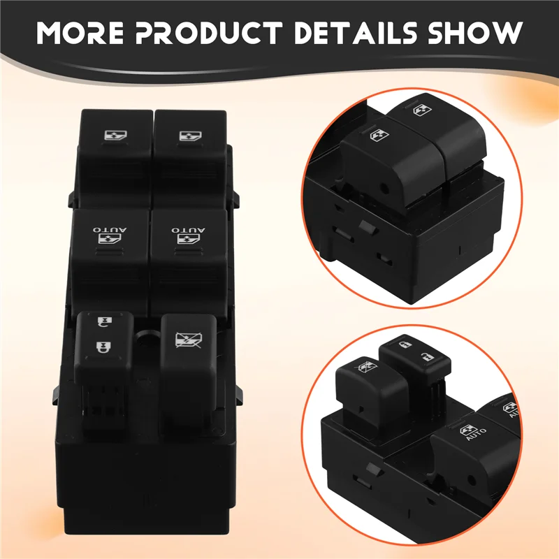 Trending Car Front Left Electric Power Master Window Switch Control Button 83071-AL05A For Subaru Outback Legacy 2015 2016 LHD
Trending Car Front Left Electric Power Master Window Switch Control Button 83071-AL05A For Subaru Outback Legacy 2015 2016 LHD