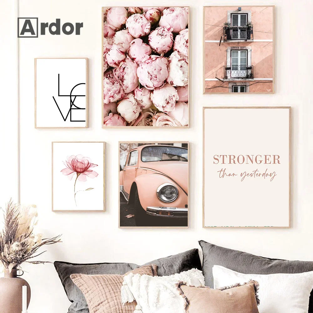 Fashion Pink Peony Rose Flowers Poster Vintage Car Bike Quotes Canvas Painting Print Wall Art Pictures Living Room Home Decor
Fashion Pink Peony Rose Flowers Poster Vintage Car Bike Quotes Canvas Painting Print Wall Art Pictures Living Room Home Decor