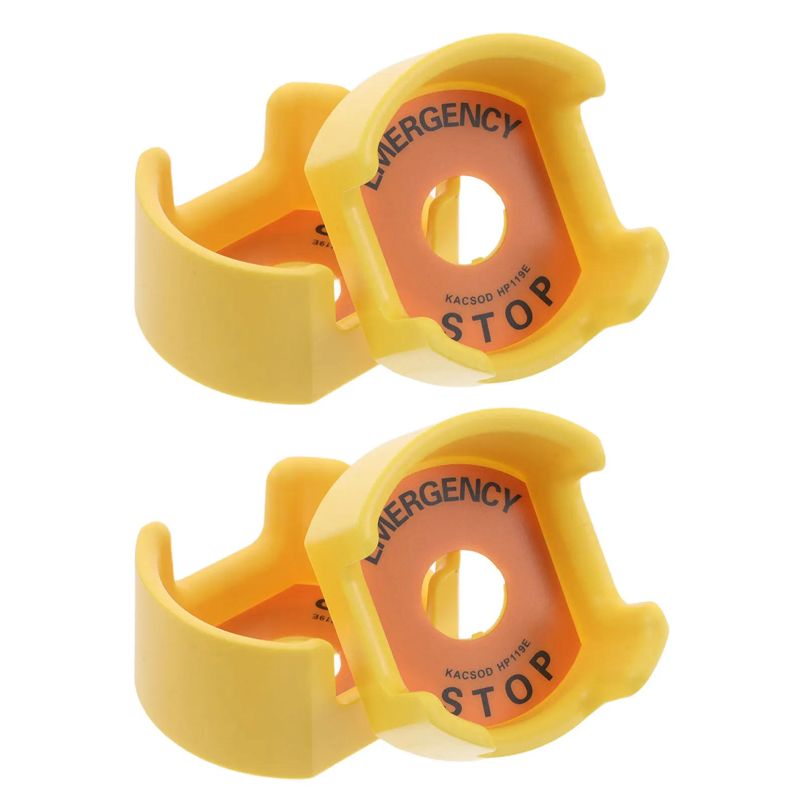 4pcs Emergency Stop Button Cover Large Plastic Push Button Protective Cover For Industrial Safety Switch Impact Resistant Guard
4pcs Emergency Stop Button Cover Large Plastic Push Button Protective Cover For Industrial Safety Switch Impact Resistant Guard