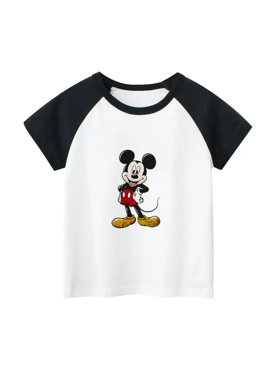 Children's Clothes Summer Boys T-shirt Printed Cartoon Cotton Fashion Kids Tops Tees Mickey Short Sleeved Tshirt Toddler Costume
Children's Clothes Summer Boys T-shirt Printed Cartoon Cotton Fashion Kids Tops Tees Mickey Short Sleeved Tshirt Toddler Costume