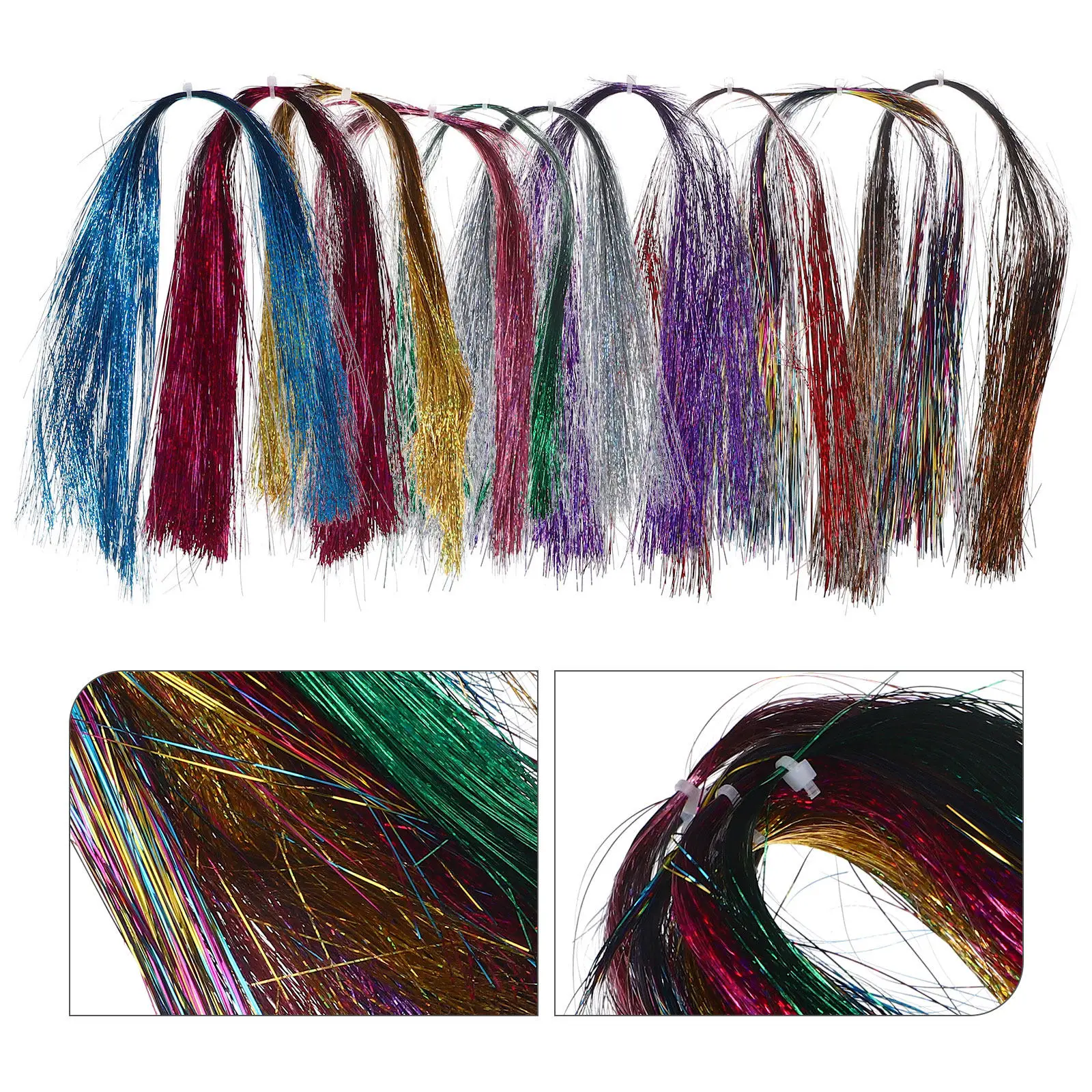 10Pcs Flash Fly Tying String Materials for Fishing Lures DIY Tackle Craft Supplies Bright Reflective Thread for Trout Bass
10Pcs Flash Fly Tying String Materials for Fishing Lures DIY Tackle Craft Supplies Bright Reflective Thread for Trout Bass