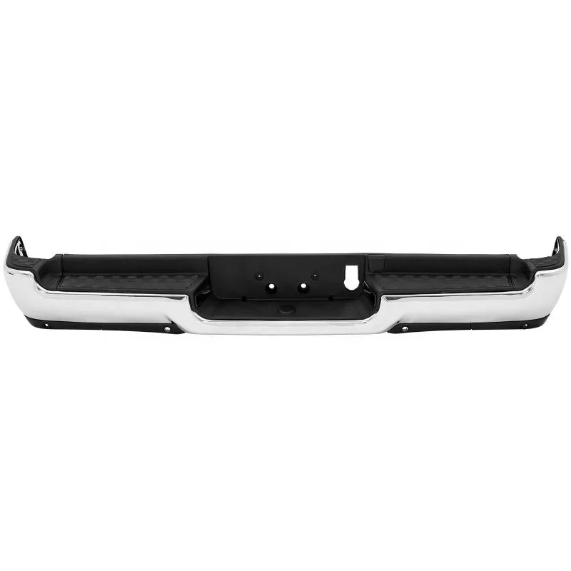 STEEL REAR BUMPER W/SENSOR HOLE ASSEMBLY CHROME BUMPER FOR 2019-2023 DODGE RAM 1500
STEEL REAR BUMPER W/SENSOR HOLE ASSEMBLY CHROME BUMPER FOR 2019-2023 DODGE RAM 1500