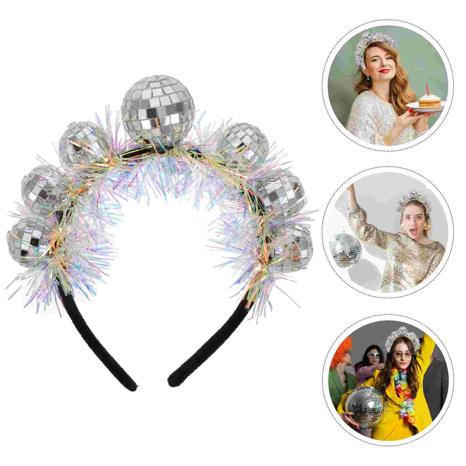Party Decorations Hair Ribbon Decorative Headband Accessories 1970s Disco Headpieces Plastic
Party Decorations Hair Ribbon Decorative Headband Accessories 1970s Disco Headpieces Plastic
