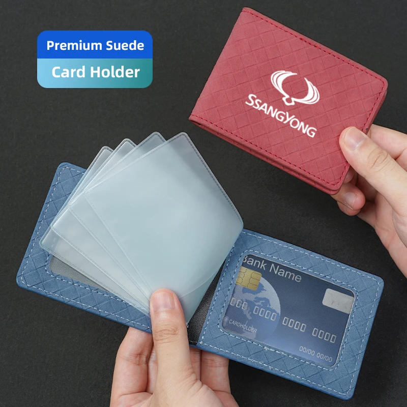 1Pcs Car Driver License Cover Case Suede Credit Card ID Wallet For SsangYong Korando 2015 2019 Rexton Actyon RODIUS Kyron 2007
1Pcs Car Driver License Cover Case Suede Credit Card ID Wallet For SsangYong Korando 2015 2019 Rexton Actyon RODIUS Kyron 2007