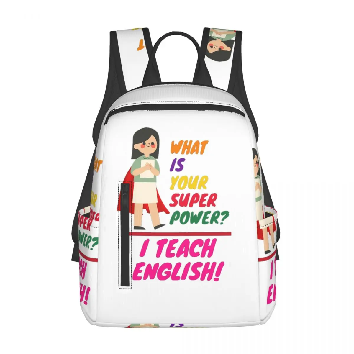 English Teacher Appreciation Backpack Daypack Children BookBag School Bag Shoulder Bags for Men Women
English Teacher Appreciation Backpack Daypack Children BookBag School Bag Shoulder Bags for Men Women