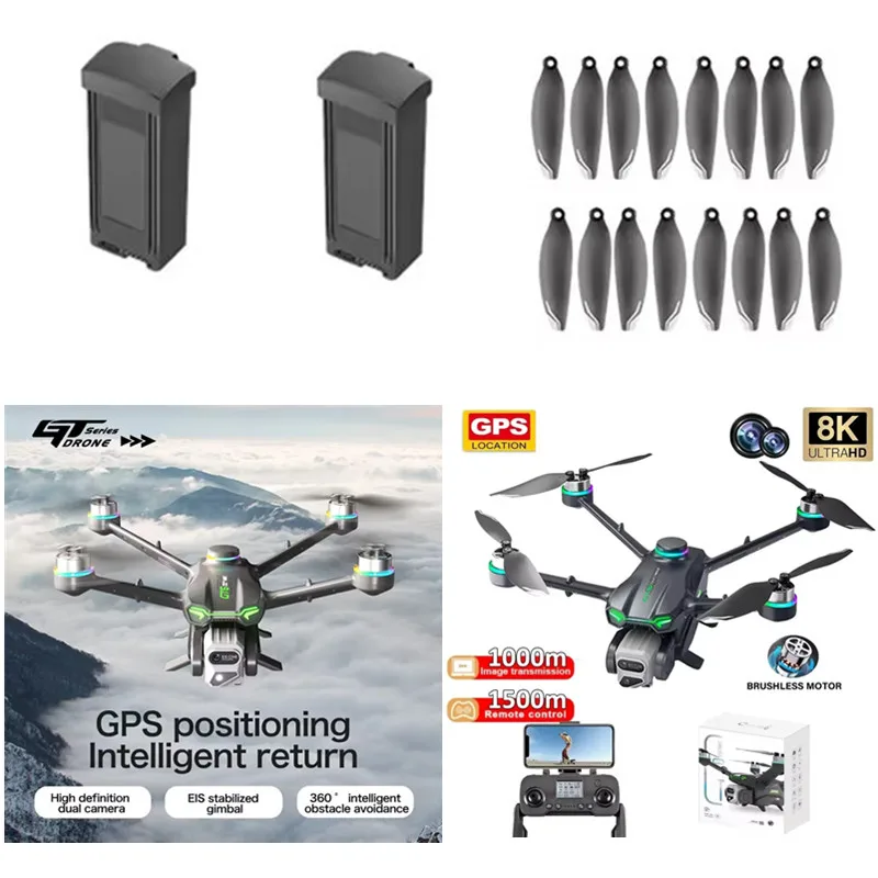 GT6 GPS Пульт дистанционного управления RC Drone Запасные части GT6 GPS Дрон 7,4 В 1300 мАч Батарея/пропеллер GT6 GPS Бесщеточный аккумулятор для дрона Игрушка
GT6 GPS Пульт дистанционного управления RC Drone Запасные части GT6 GPS Дрон 7,4 В 1300 мАч Батарея/пропеллер GT6 GPS Бесщеточный аккумулятор для дрона Игрушка