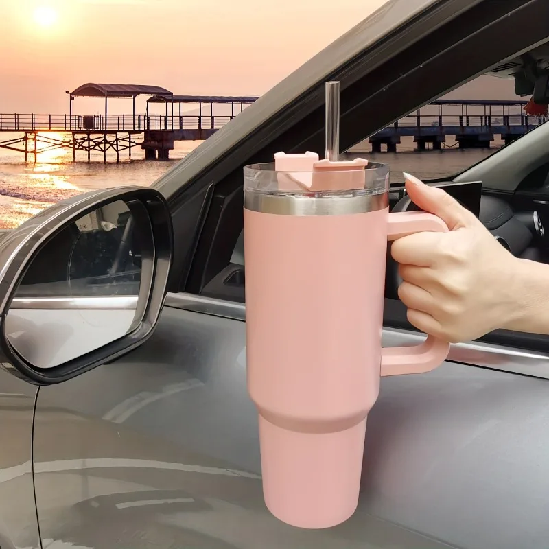 40oz Insulated Stainless Steel Tumbler Keeps Beverages Perfect, Scratch & Shatterproof - Ideal Gift for , Office, & Travel
40oz Insulated Stainless Steel Tumbler Keeps Beverages Perfect, Scratch & Shatterproof - Ideal Gift for , Office, & Travel