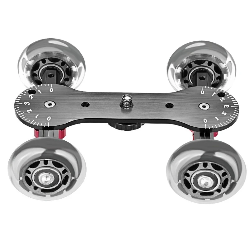 Black photography trolley, rubber wheels, mobile phone camera photography accessories
Black photography trolley, rubber wheels, mobile phone camera photography accessories