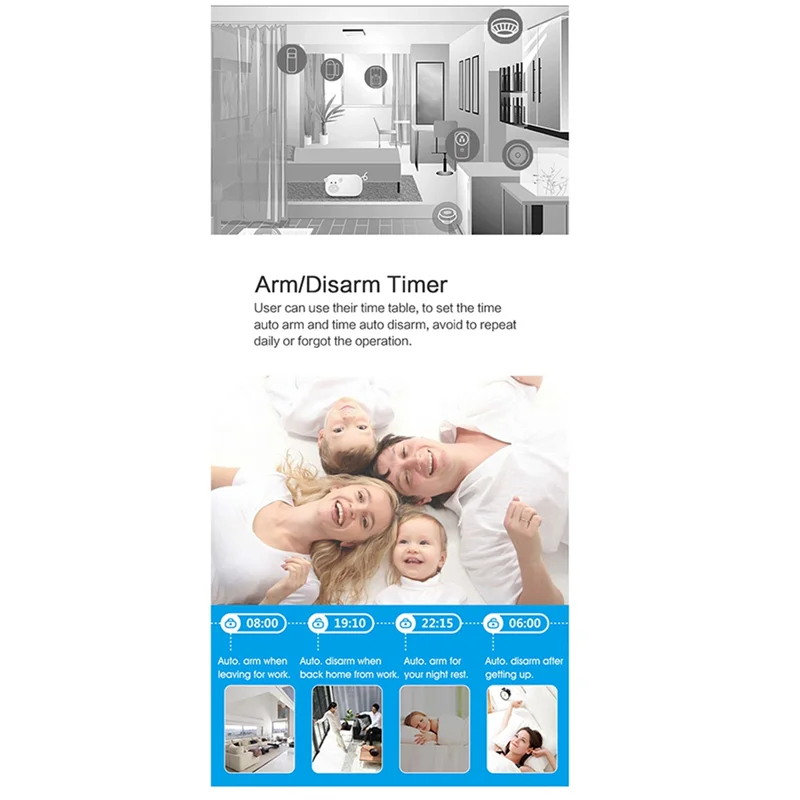 JABS-Беспроводная Wi-Fi 433 МГц Система домашней безопасности Wi-Fi Система охранной сигнализации Tuya Smart Life Беспроводная клавиатура работает вилка европейского стандарта
JABS-Беспроводная Wi-Fi 433 МГц Система домашней безопасности Wi-Fi Система охранной сигнализации Tuya Smart Life Беспроводная клавиатура работает вилка европейского стандарта