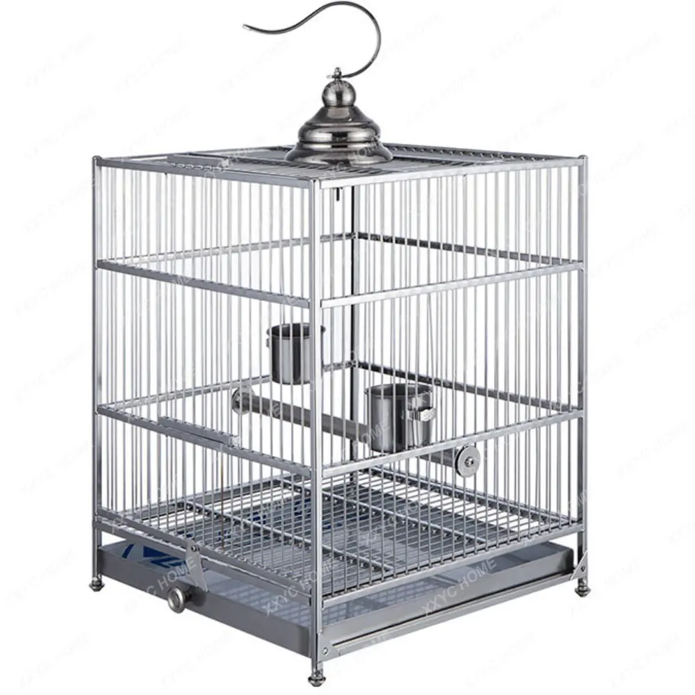 304 Stainless Steel Eight GE Cage Can Take a Bath Large Brother Yu Cage Household Xuanfeng Brother Bird Cage Parrot Cage
304 Stainless Steel Eight GE Cage Can Take a Bath Large Brother Yu Cage Household Xuanfeng Brother Bird Cage Parrot Cage