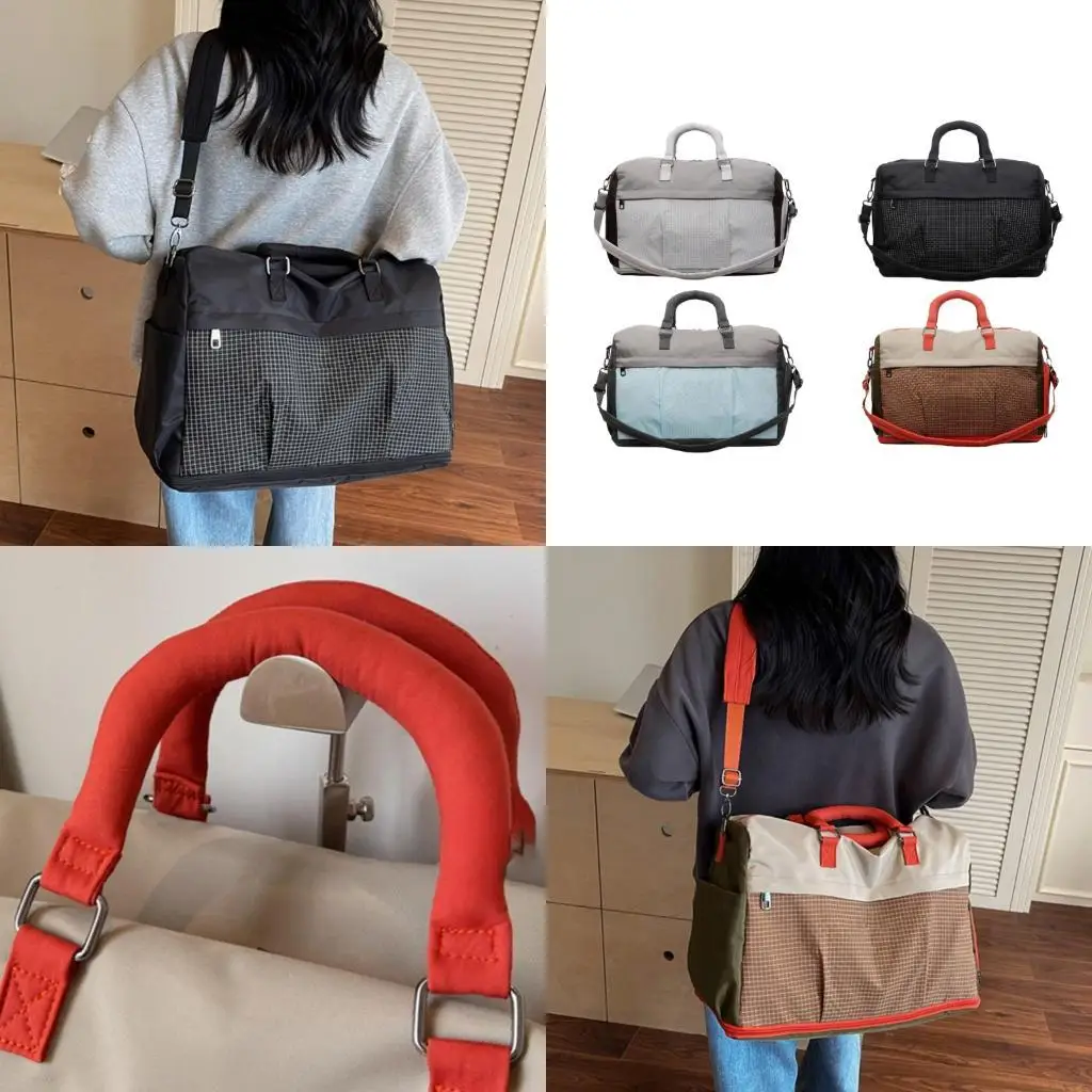 Multipurpose Handbag Lightweight Luggage Sports Bag Large Storage
Multipurpose Handbag Lightweight Luggage Sports Bag Large Storage