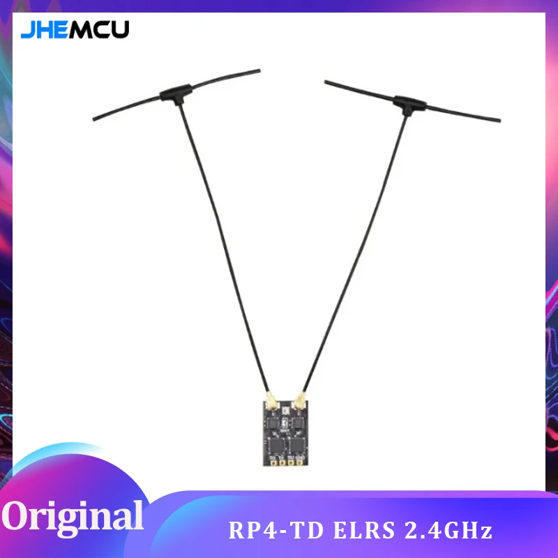 Приемник JHEMCU RP4-TD ELRS 2.4ГГц True Diversity ESP32 PICO D4, с двумя модулями SX1280 для FPV-дронов дальнего радиуса действия
Приемник JHEMCU RP4-TD ELRS 2.4ГГц True Diversity ESP32 PICO D4, с двумя модулями SX1280 для FPV-дронов дальнего радиуса действия
