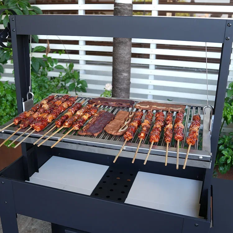 #For Outdoor Adjustable Grill Heights Bbq Argentina Grill Stainless Steel Grate Santa Maria Charcoal Barbecue Grill
#For Outdoor Adjustable Grill Heights Bbq Argentina Grill Stainless Steel Grate Santa Maria Charcoal Barbecue Grill