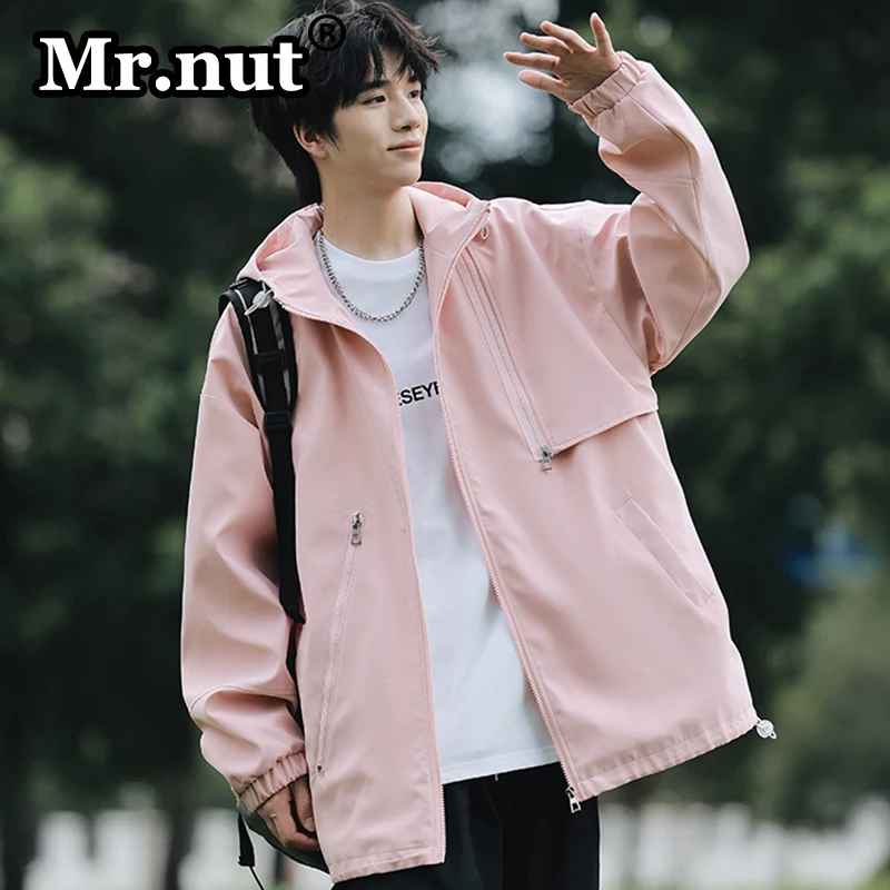 Mr.nut Solid Color Short Coat Men Jacket Trendy Loose Outdoor Jackets Windbreak Camping Hoodie Tops Autumn Waterproof Male Coat
Mr.nut Solid Color Short Coat Men Jacket Trendy Loose Outdoor Jackets Windbreak Camping Hoodie Tops Autumn Waterproof Male Coat