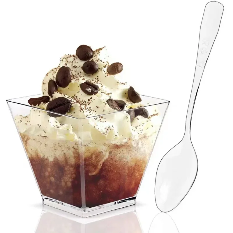 100Pack 2OZ Mini Dessert Cups for Party Small Plastic Dessert Cups for Kitchen Dessert Shooter Cups for Pudding Fruit Ice Cream
100Pack 2OZ Mini Dessert Cups for Party Small Plastic Dessert Cups for Kitchen Dessert Shooter Cups for Pudding Fruit Ice Cream