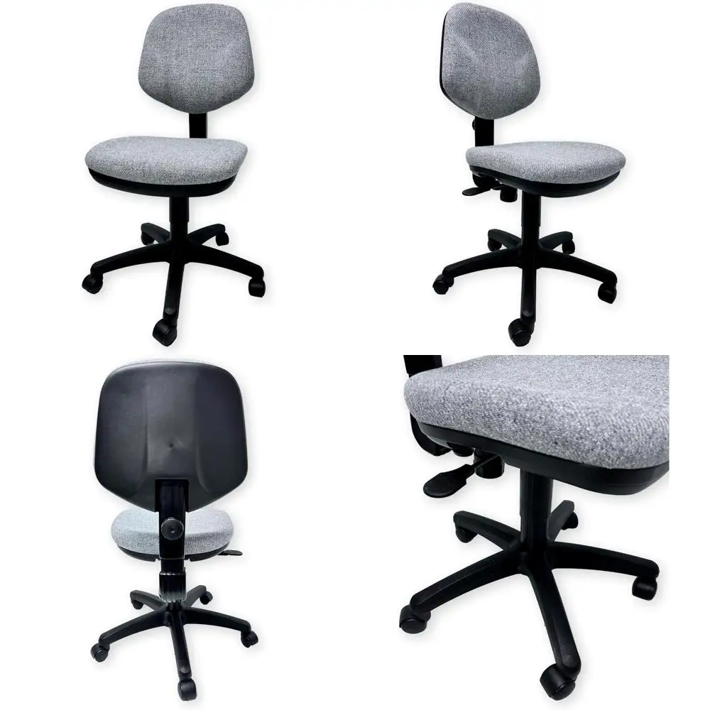 Ergonomic Deluxe Office Task Chair, Comfortable Classic Design, Gray, Ideal for Long-Term Seating, Height Adjustable
Ergonomic Deluxe Office Task Chair, Comfortable Classic Design, Gray, Ideal for Long-Term Seating, Height Adjustable