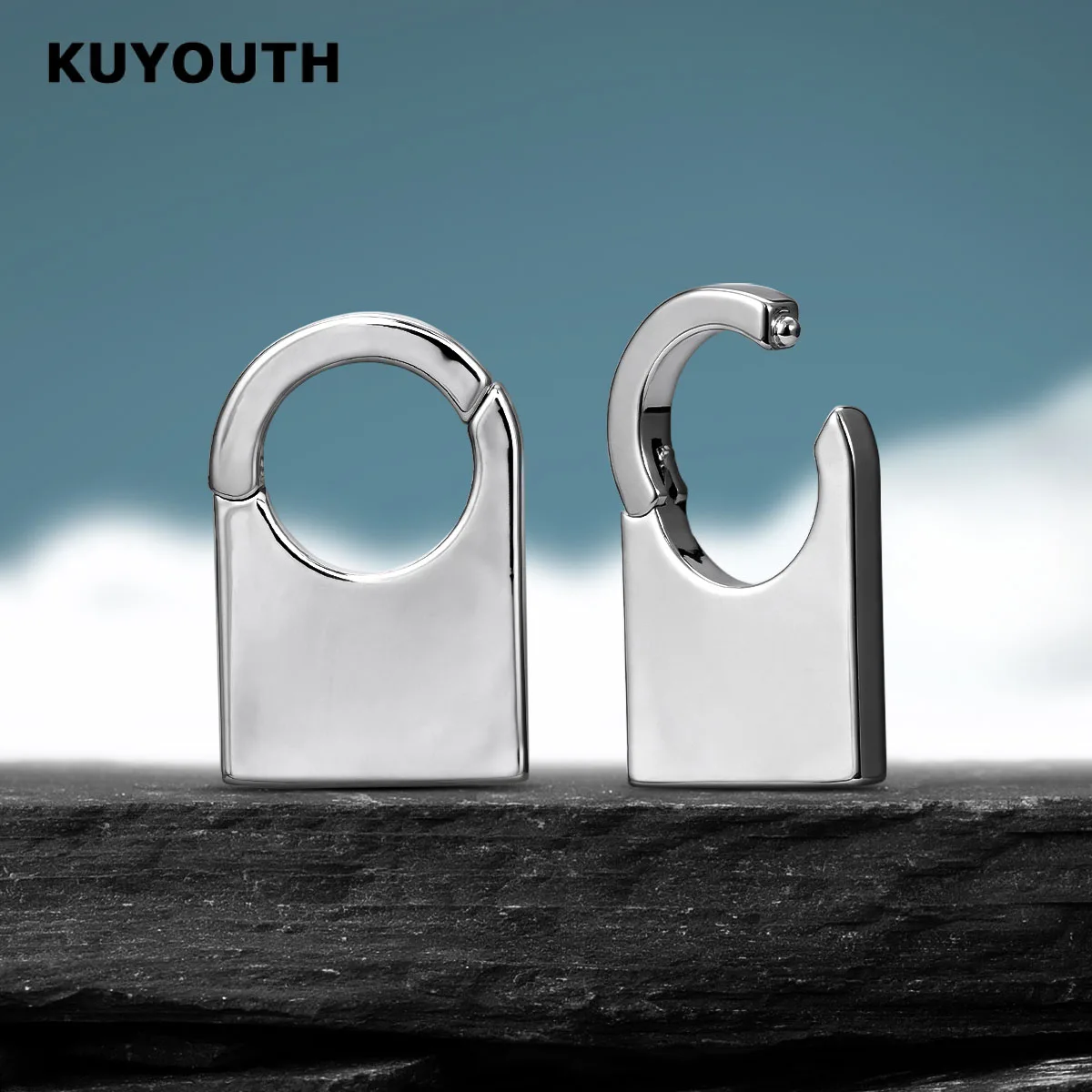 KUYOUTH Magnetic Lock Closure Ear Weight Copper Stretcher Gauges Single Size 8G(3mm) Piercing Jewelry - Pair
KUYOUTH Magnetic Lock Closure Ear Weight Copper Stretcher Gauges Single Size 8G(3mm) Piercing Jewelry - Pair
