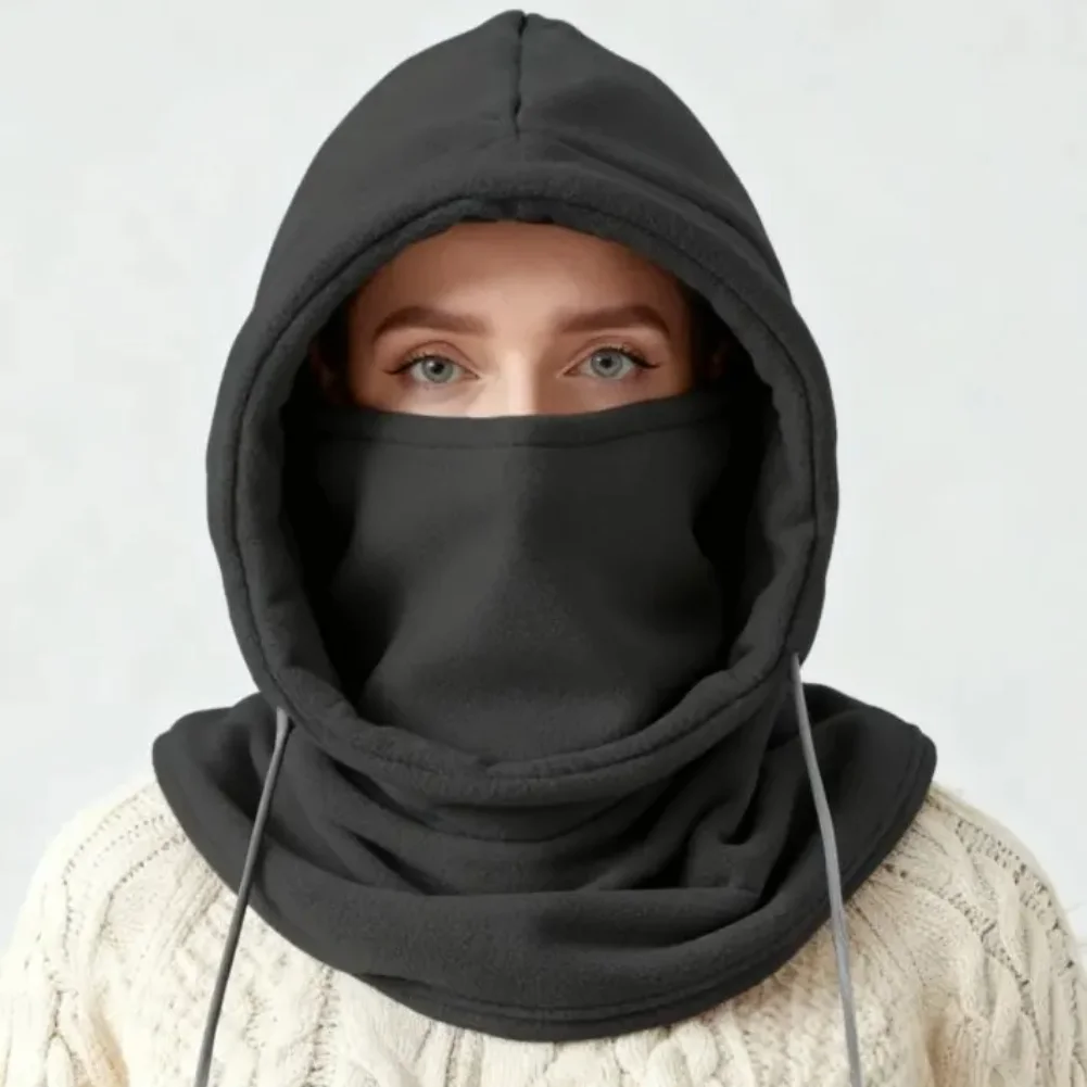 Unisex Winter Balaclava Knit Hood - Windproof Mask with Drawstring, Motorcycle Riding Headgea Warm Knitted Cap Cold Weather
Unisex Winter Balaclava Knit Hood - Windproof Mask with Drawstring, Motorcycle Riding Headgea Warm Knitted Cap Cold Weather