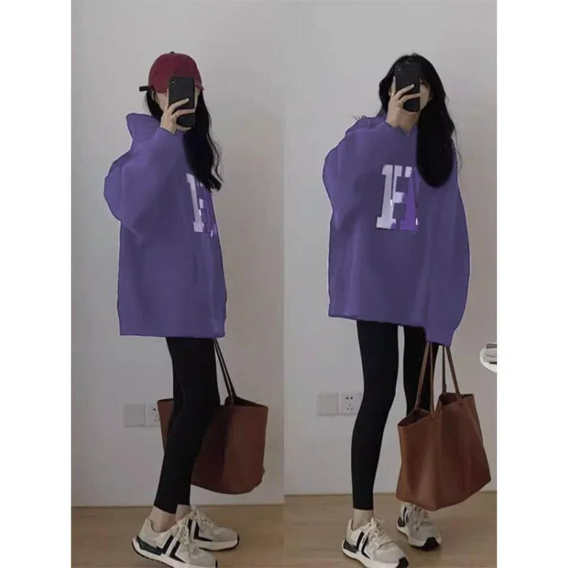 Хлопковая толстовка для студентов, модная молодежная, женская, осенне-зимняя, новая, в стиле «ленивый колледж», универсальная, свободная, удобная
Хлопковая толстовка для студентов, модная молодежная, женская, осенне-зимняя, новая, в стиле «ленивый колледж», универсальная, свободная, удобная