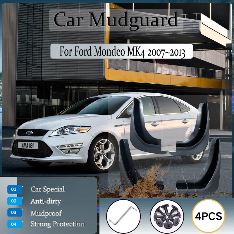 Upgrade Car Mud Guards For Ford Mondeo BA7 MK4 2007~2013 Antifreeze Mudguards Fender Mudflaps Compression Parts Auto Accessories
Upgrade Car Mud Guards For Ford Mondeo BA7 MK4 2007~2013 Antifreeze Mudguards Fender Mudflaps Compression Parts Auto Accessories