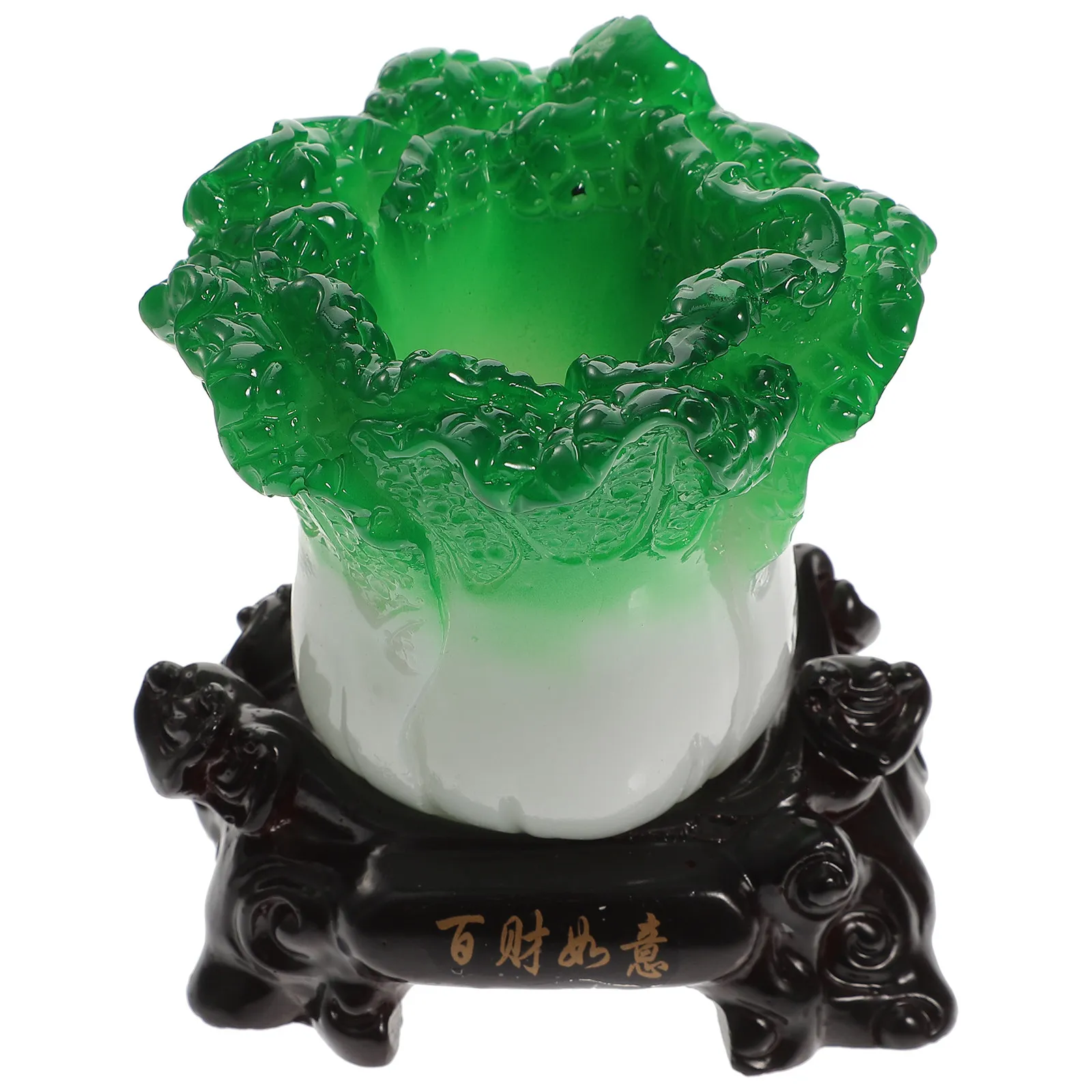 Chinese Cabbage Shaped Resin Pen Holder Desktop Decorative Organizer for Pens Pencils Makeup Brushes Large Capacity Student
Chinese Cabbage Shaped Resin Pen Holder Desktop Decorative Organizer for Pens Pencils Makeup Brushes Large Capacity Student