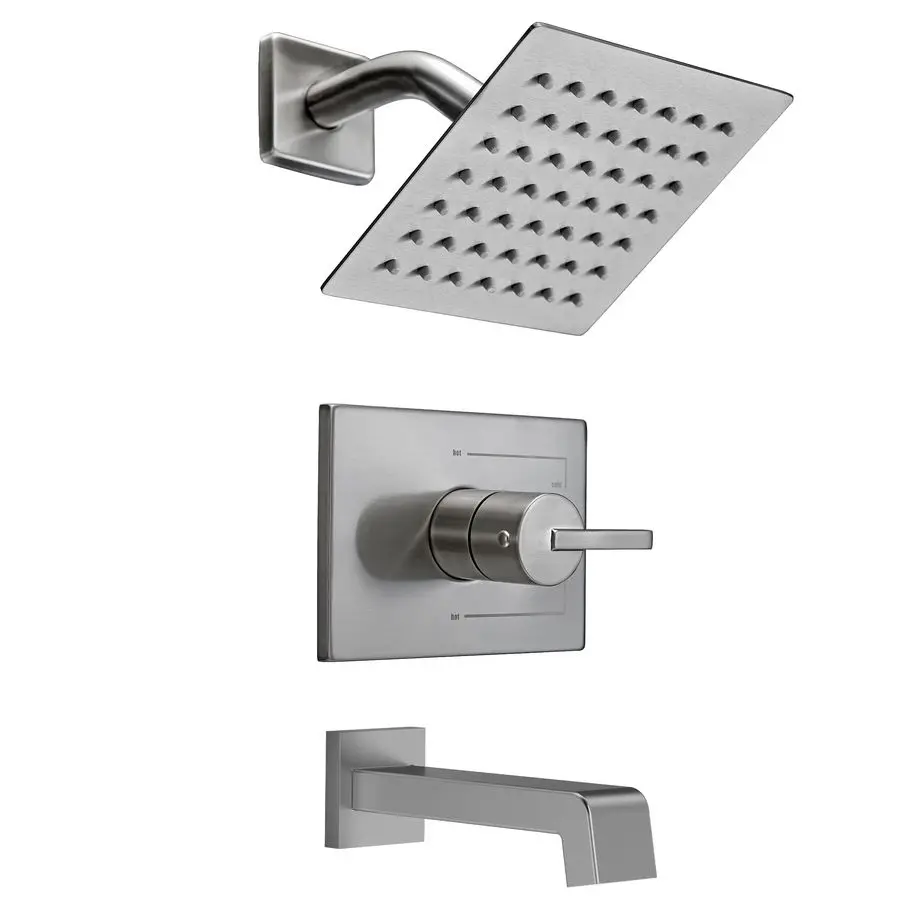 Shower Systems, Tub and Shower Faucet Set Combo with 6 Inch Brushed Nickel Shower Faucet Set, Shower Tub Faucets Sets Complete V
Shower Systems, Tub and Shower Faucet Set Combo with 6 Inch Brushed Nickel Shower Faucet Set, Shower Tub Faucets Sets Complete V