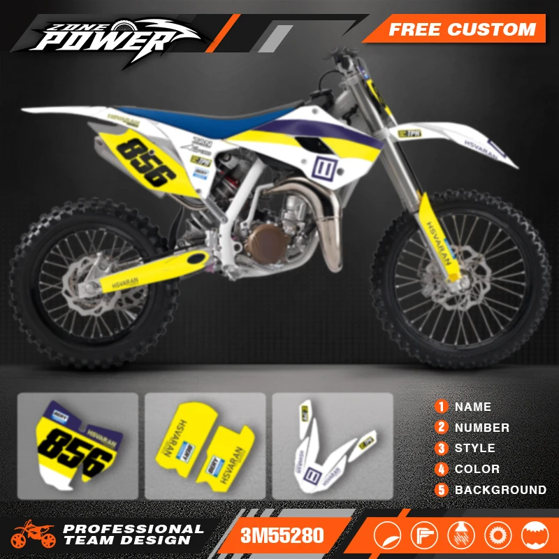 Powerzone Motorcycle Dirt Bike Decals Stickers Kit for Husqvarna TC85 TC 85 2014 2015 2016 2017 Custom Graphics
Powerzone Motorcycle Dirt Bike Decals Stickers Kit for Husqvarna TC85 TC 85 2014 2015 2016 2017 Custom Graphics