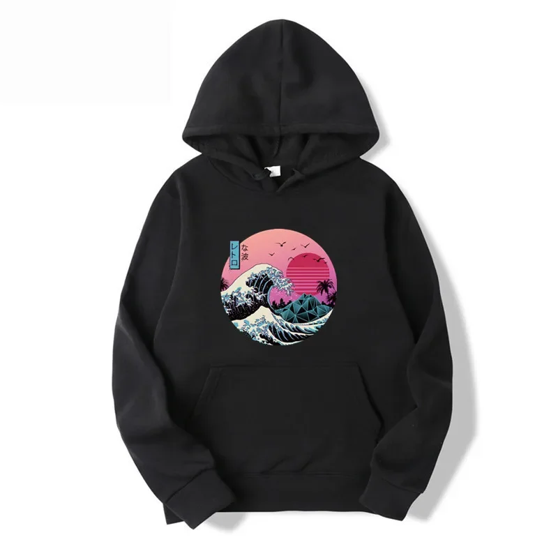 Autumn Winter Men Hoodies Fleece Warm Mens Sweatshirt The Great Retro Wave Japanese Fashion Streetwear Casual Men's High Quality
Autumn Winter Men Hoodies Fleece Warm Mens Sweatshirt The Great Retro Wave Japanese Fashion Streetwear Casual Men's High Quality