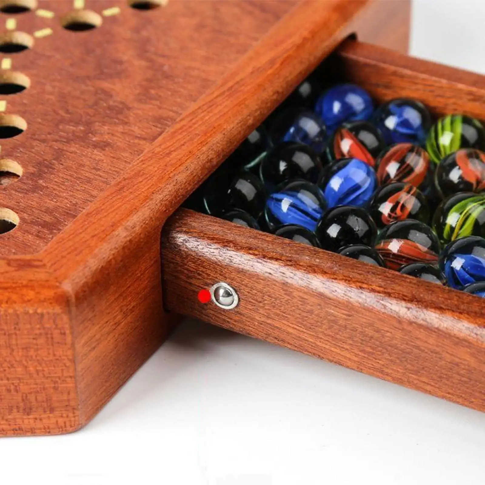 Chinese Draughts Hexagonal Wood Board Game with 60 Colorful Marbles for Intelligent Trainer Family Activity
Chinese Draughts Hexagonal Wood Board Game with 60 Colorful Marbles for Intelligent Trainer Family Activity