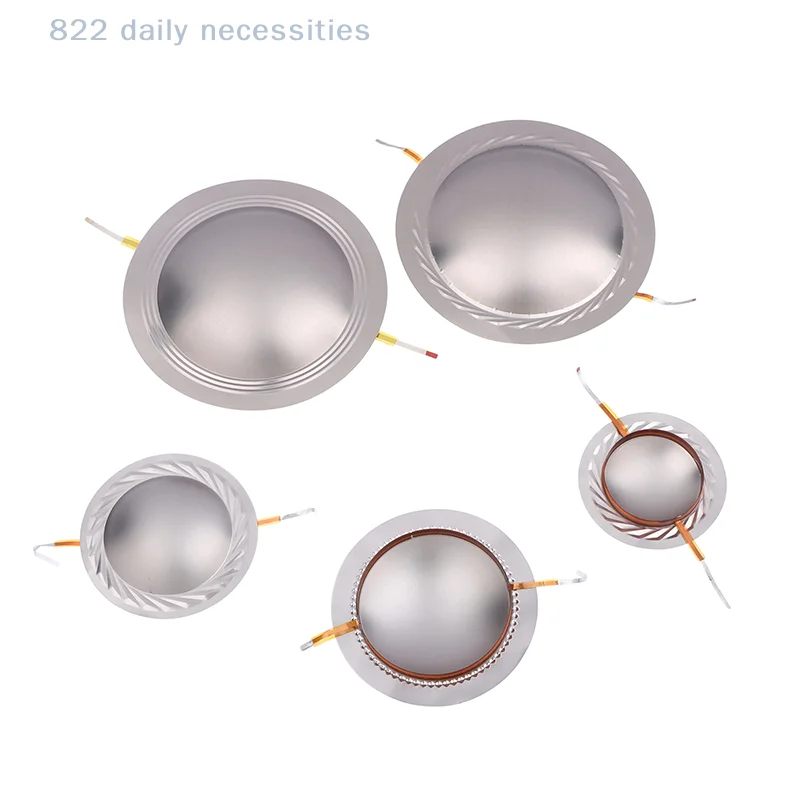 1Pc 34.4/44.4/51.5/72.2/74.5MM Audio Driver Speaker Titanium Film Tweeter Voice Coil Membrane DIY Treble Speaker Repair
1Pc 34.4/44.4/51.5/72.2/74.5MM Audio Driver Speaker Titanium Film Tweeter Voice Coil Membrane DIY Treble Speaker Repair