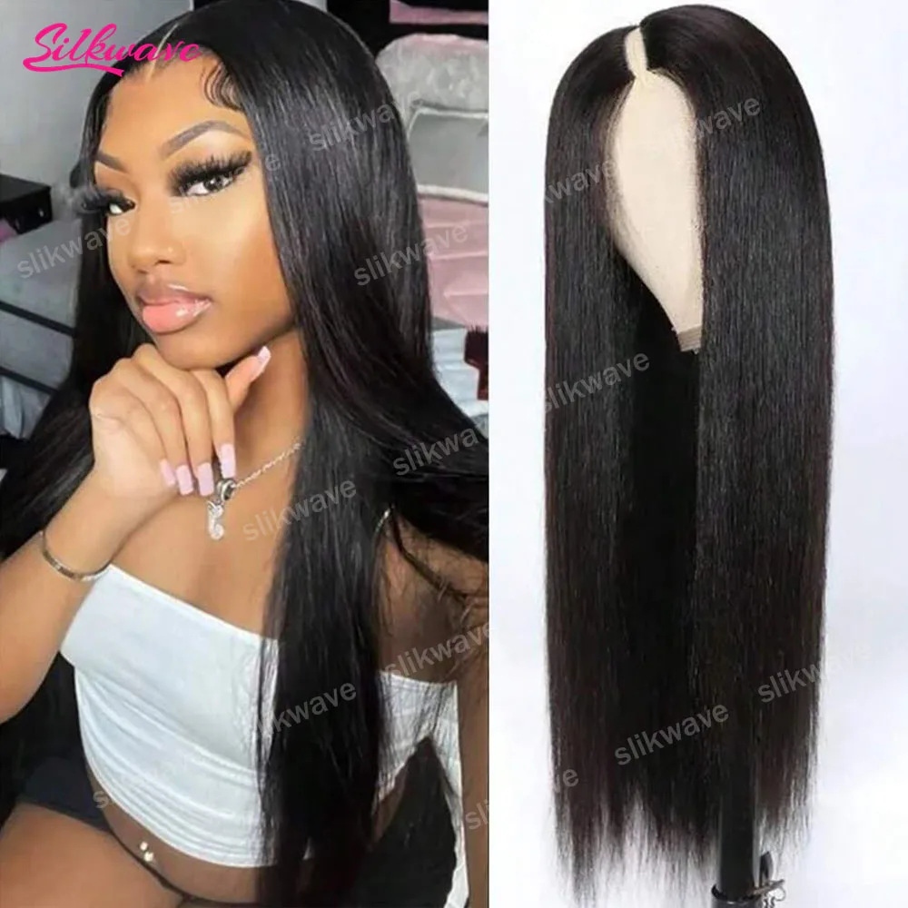V Part Wigs Straight Human Hair Wigs No Leave Out No Sew-In Glueless wig 200 Density Natural Black Beginner Friendly For Women
V Part Wigs Straight Human Hair Wigs No Leave Out No Sew-In Glueless wig 200 Density Natural Black Beginner Friendly For Women